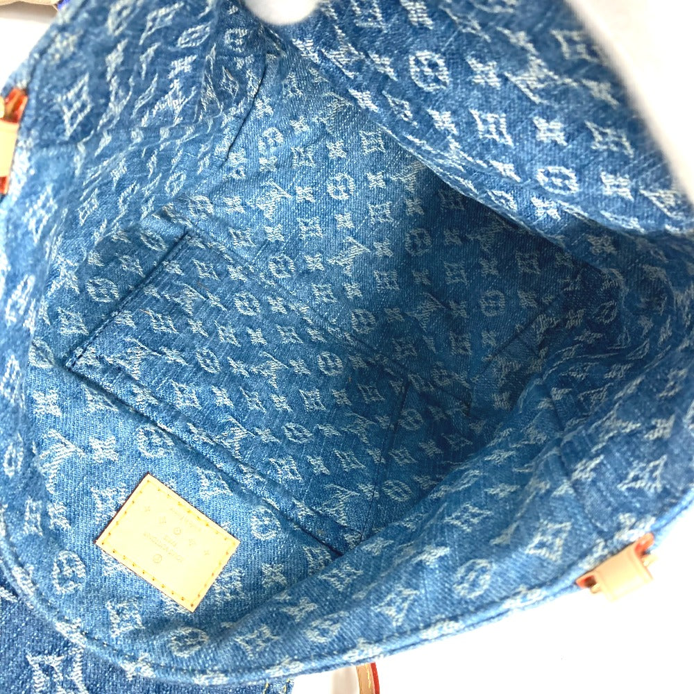 LOUIS VUITTON M46836 新作 LV リミックス ヴェニス カバン バックパック リュックサック モノグラムデニム レディース ブルーデニム ブルー