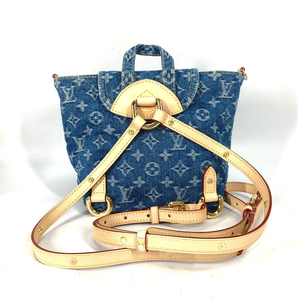 LOUIS VUITTON M46836 新作 LV リミックス ヴェニス カバン バックパック リュックサック モノグラムデニム レディース ブルーデニム ブルー