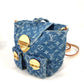LOUIS VUITTON M46836 新作 LV リミックス ヴェニス カバン バックパック リュックサック モノグラムデニム レディース ブルーデニム ブルー