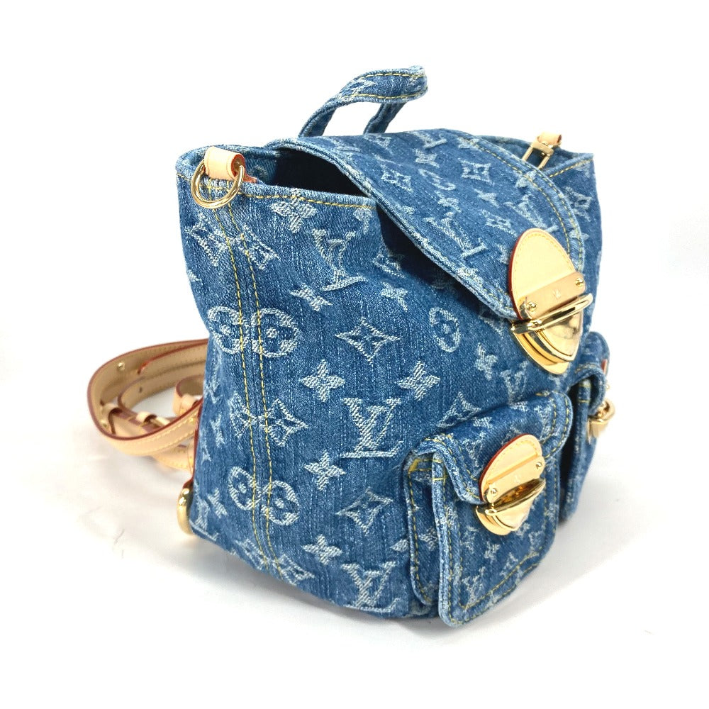 LOUIS VUITTON M46836 新作 LV リミックス ヴェニス カバン バックパック リュックサック モノグラムデニム レディース ブルーデニム ブルー
