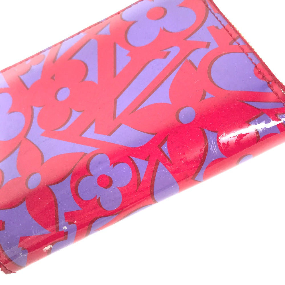 LOUIS VUITTON M90130 2014バレンタイン スイート・モノグラム ジッピーコインパース 財布 小銭入れ ヴェルニ コインケース パテントレザー レディース ローズアンディアン パープル