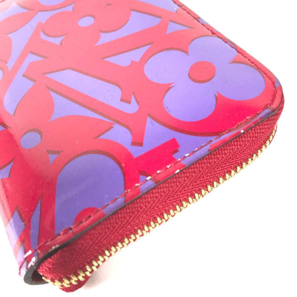 LOUIS VUITTON M90130 2014バレンタイン スイート・モノグラム ジッピーコインパース 財布 小銭入れ ヴェルニ コインケース パテントレザー レディース ローズアンディアン パープル