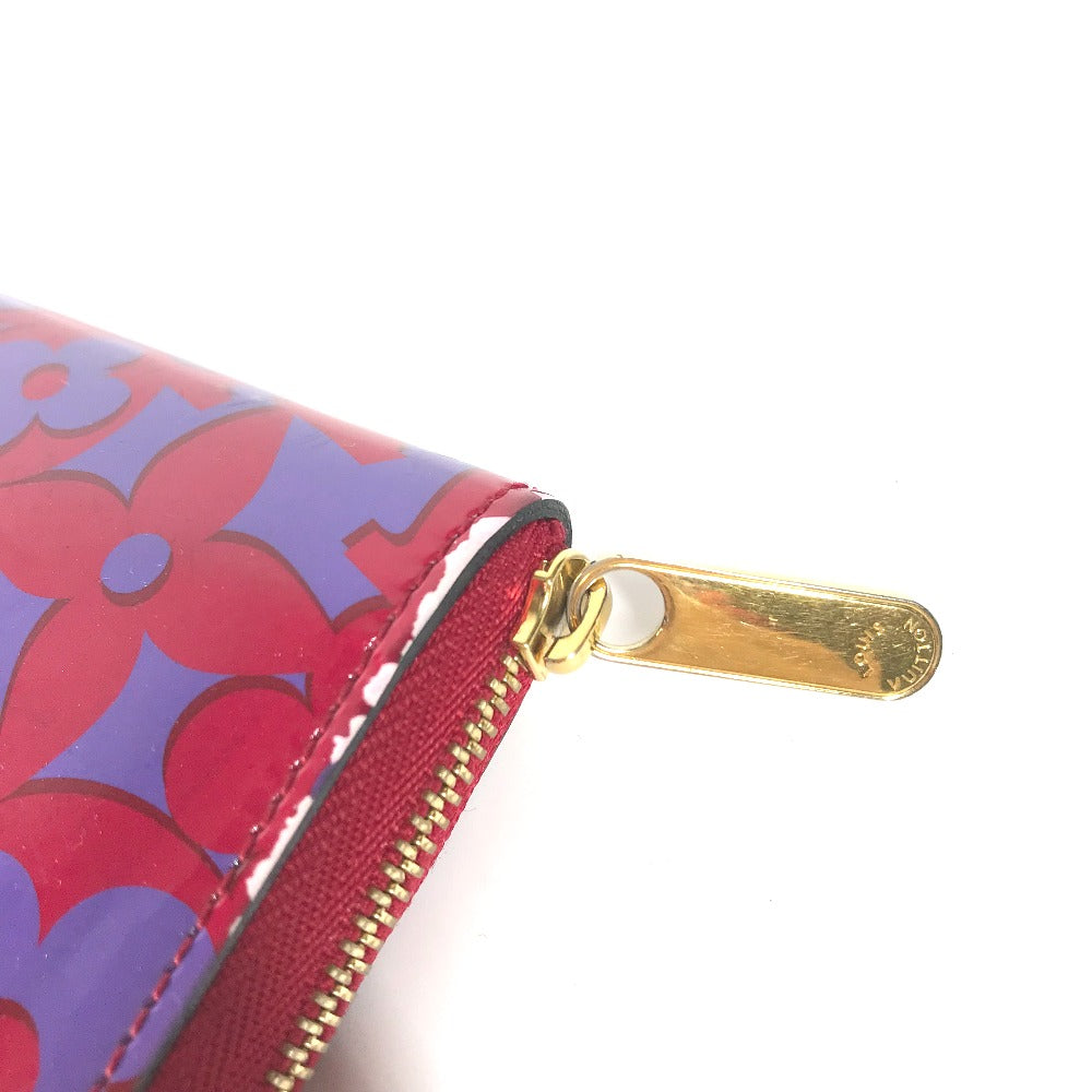 LOUIS VUITTON M90130 2014バレンタイン スイート・モノグラム ジッピーコインパース 財布 小銭入れ ヴェルニ コインケース パテントレザー レディース ローズアンディアン パープル