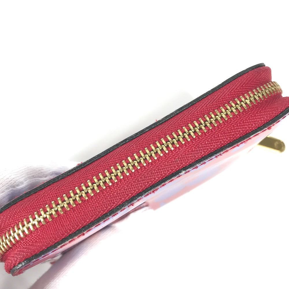 LOUIS VUITTON M90130 2014バレンタイン スイート・モノグラム ジッピーコインパース 財布 小銭入れ ヴェルニ コインケース パテントレザー レディース ローズアンディアン パープル