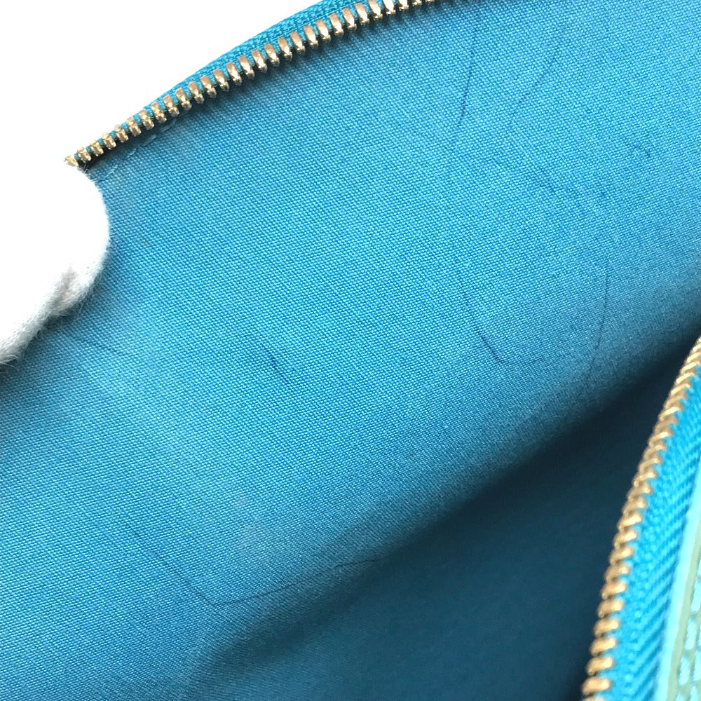 LOUIS VUITTON M93628 Monogram Vernis Alma GM Tote Bag, Lamé Handbag, Monogram Vernis, Women's, Blue Galactic Green