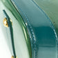 LOUIS VUITTON M93628 Monogram Vernis Alma GM Tote Bag, Lamé Handbag, Monogram Vernis, Women's, Blue Galactic Green