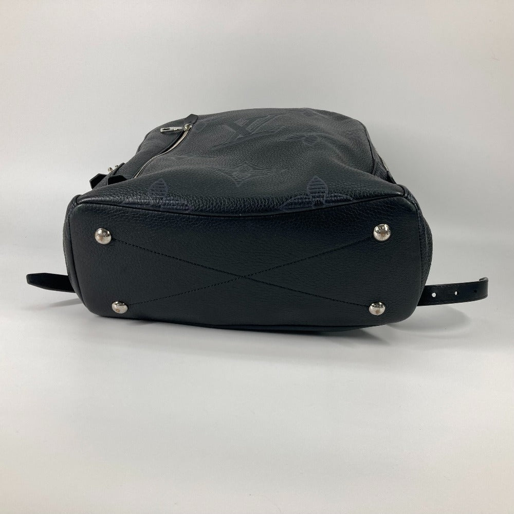 LOUIS VUITTON M57288 モノグラム・トリヨン・シャドウ アルマンド・バックパック カバン リュックサック レザー メンズ ブラック