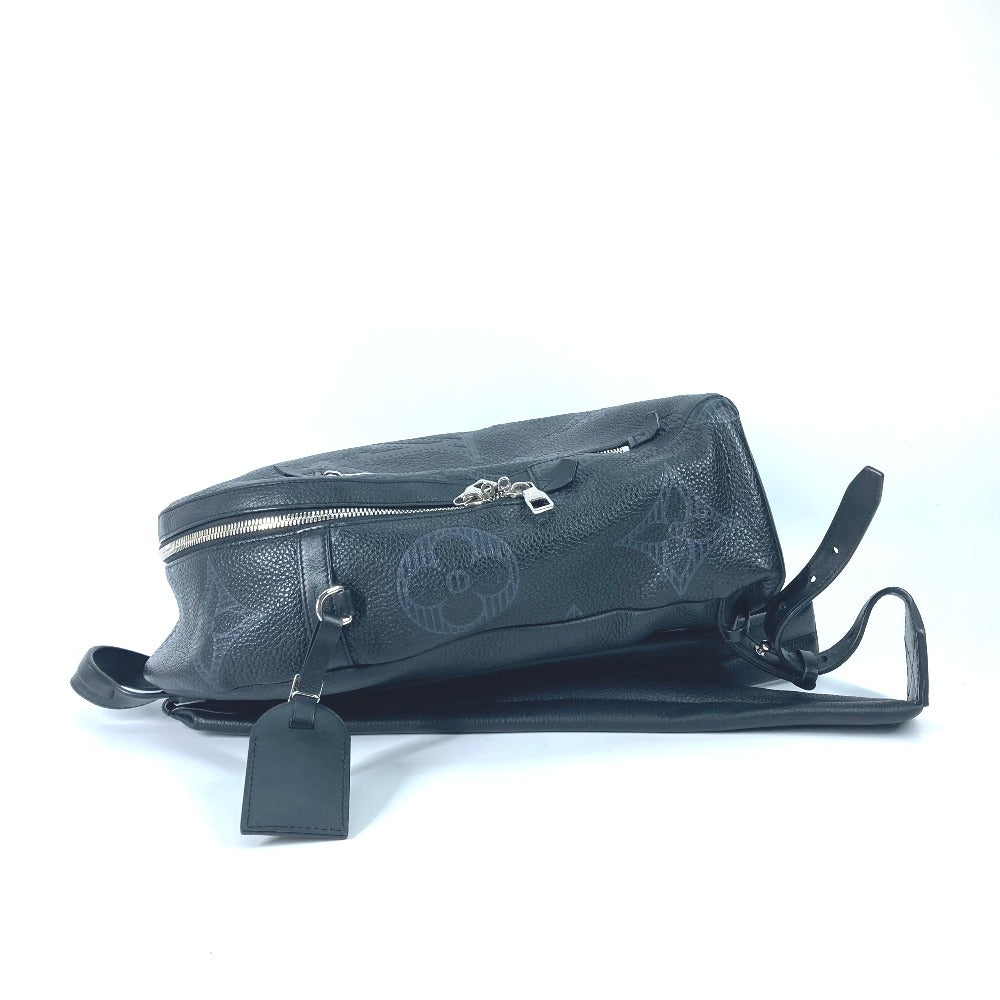 LOUIS VUITTON M57288 モノグラム・トリヨン・シャドウ アルマンド・バックパック カバン リュックサック レザー メンズ ブラック
