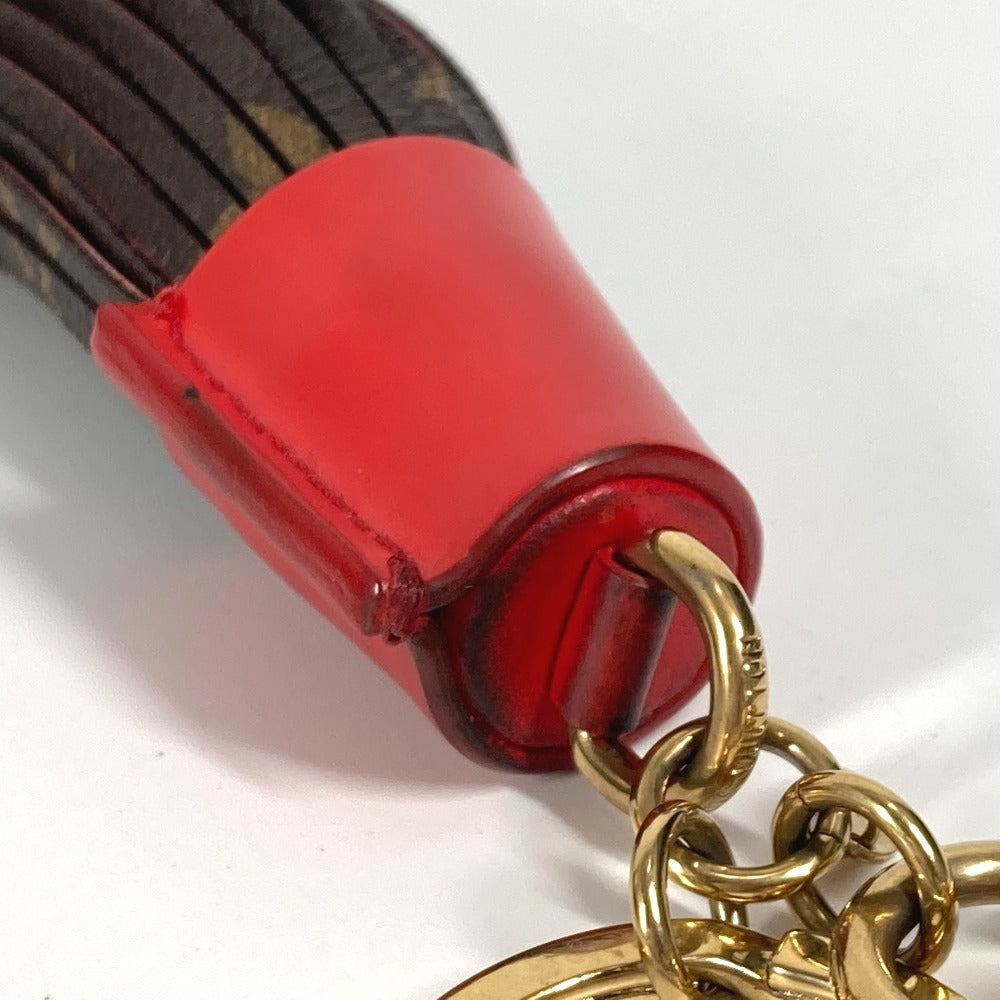 LOUIS VUITTON M78616 モノグラム タッセル バッグチャーム バッグチャーム フリンジ キーホルダー モノグラムキャンバス レディース ブラウン