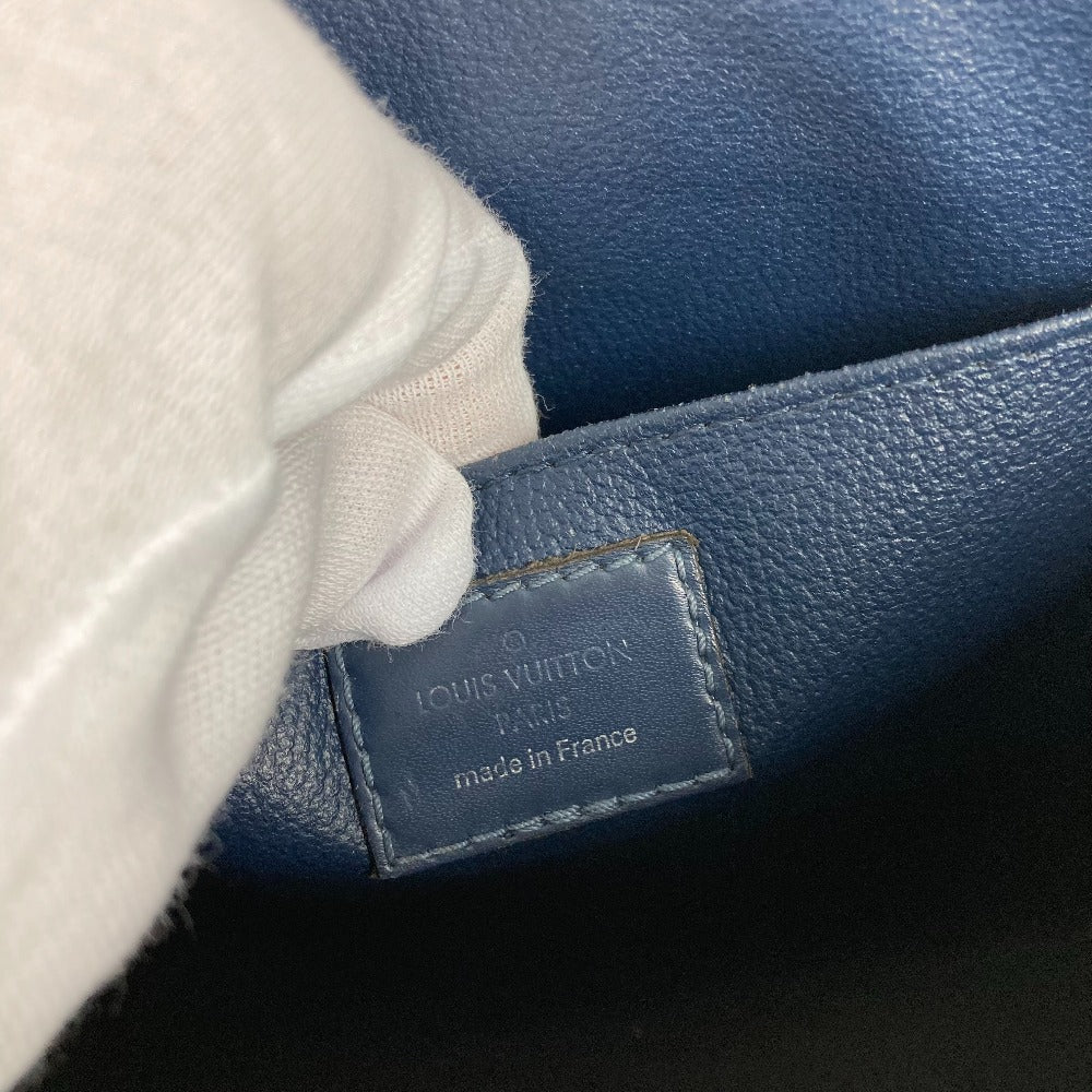 LOUIS VUITTON M41367 エピ ポッシュトワレ26 ポーチ カバン セカンドバッグ エピレザー メンズ アンディゴブルー ネイビー