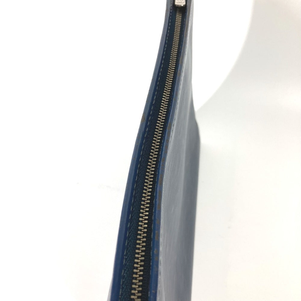 LOUIS VUITTON M41367 エピ ポッシュトワレ26 ポーチ カバン セカンドバッグ エピレザー メンズ アンディゴブルー ネイビー