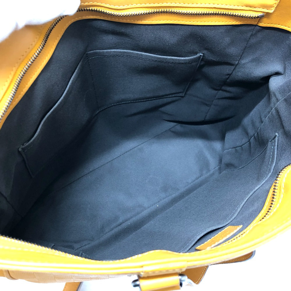 LOUIS VUITTON Ｎ41228 ダミエアンフィニ タダオ 2WAYバッグ トートバッグ ダミエアンフィニレザー メンズ ソラール イエロー