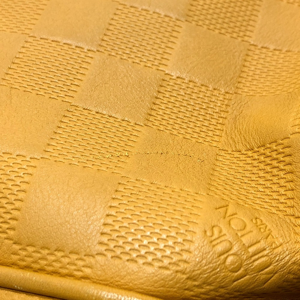 LOUIS VUITTON Ｎ41228 ダミエアンフィニ タダオ 2WAYバッグ トートバッグ ダミエアンフィニレザー メンズ ソラール イエロー