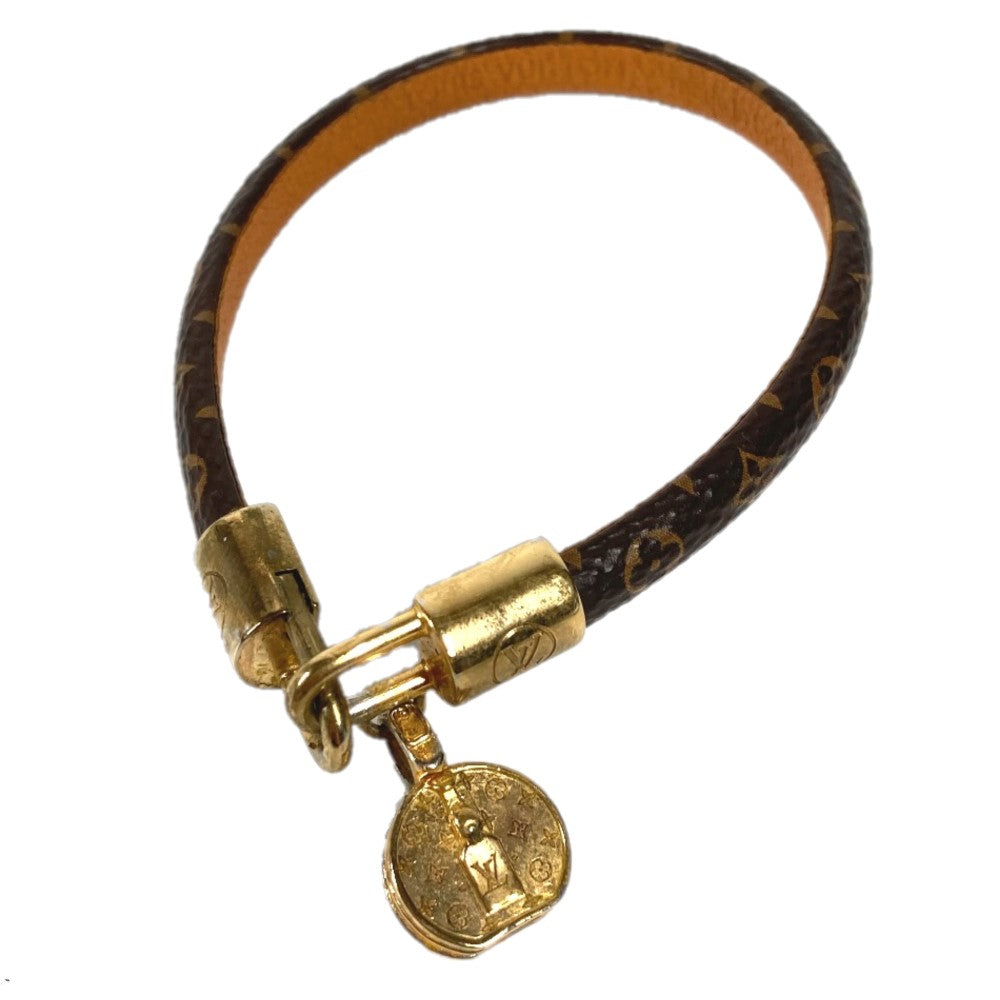LOUIS VUITTON M6442F モノグラム ブレスレットLV トリビュート バングル ブレスレット モノグラムキャンバス レディース ブラウン