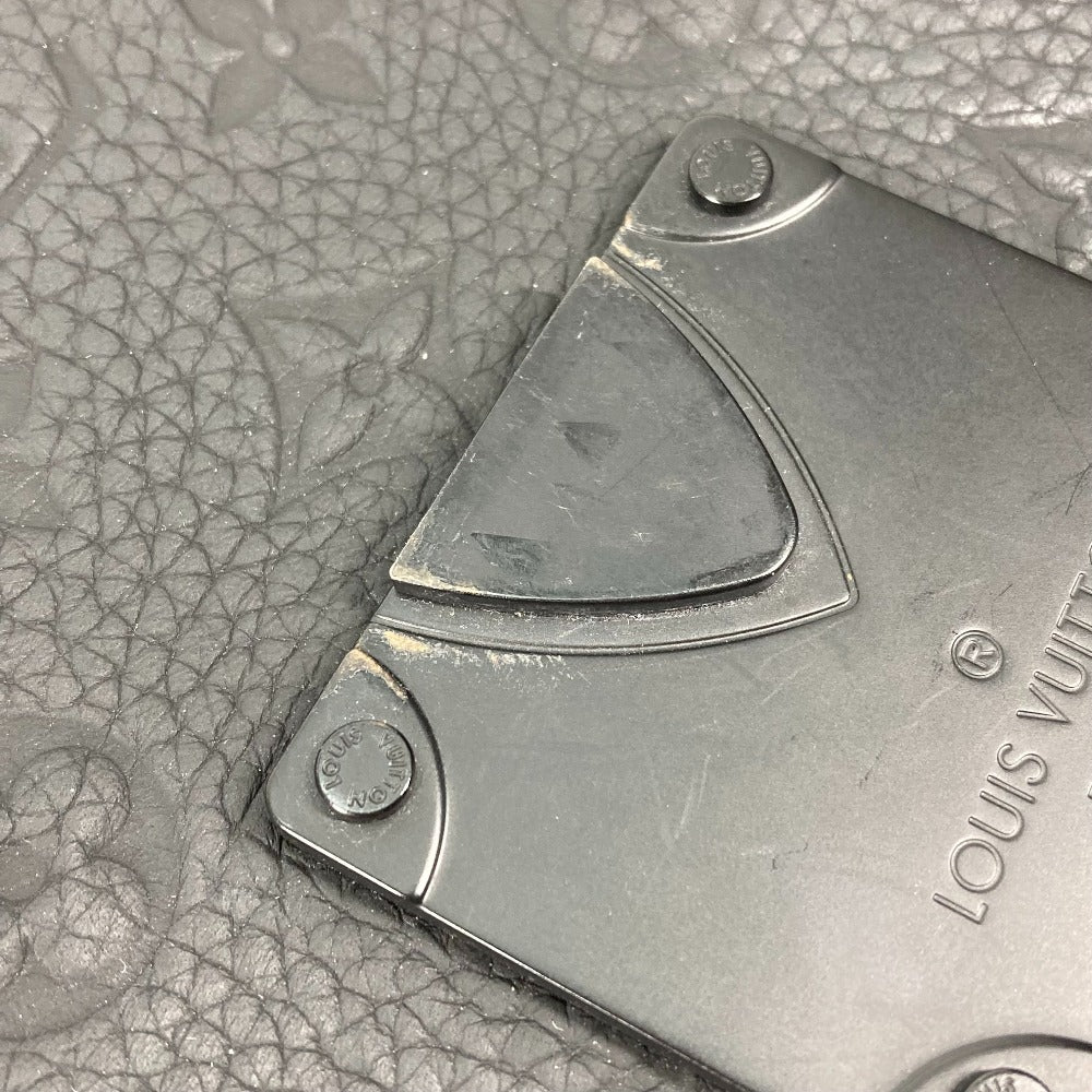 LOUIS VUITTON M58487 モノグラムアンプラント Sロック・スリングバッグ クロス ショルダーバッグ カバン ボディバッグ モノグラムアンプラントレザー メンズ ブラック