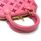 LOUIS VUITTON M22878 LV Broderie Anglaise Alma BB 2-Way Leather Handbag, Women's, Pink