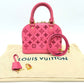 LOUIS VUITTON M22878 LV Broderie Anglaise Alma BB 2-Way Leather Handbag, Women's, Pink