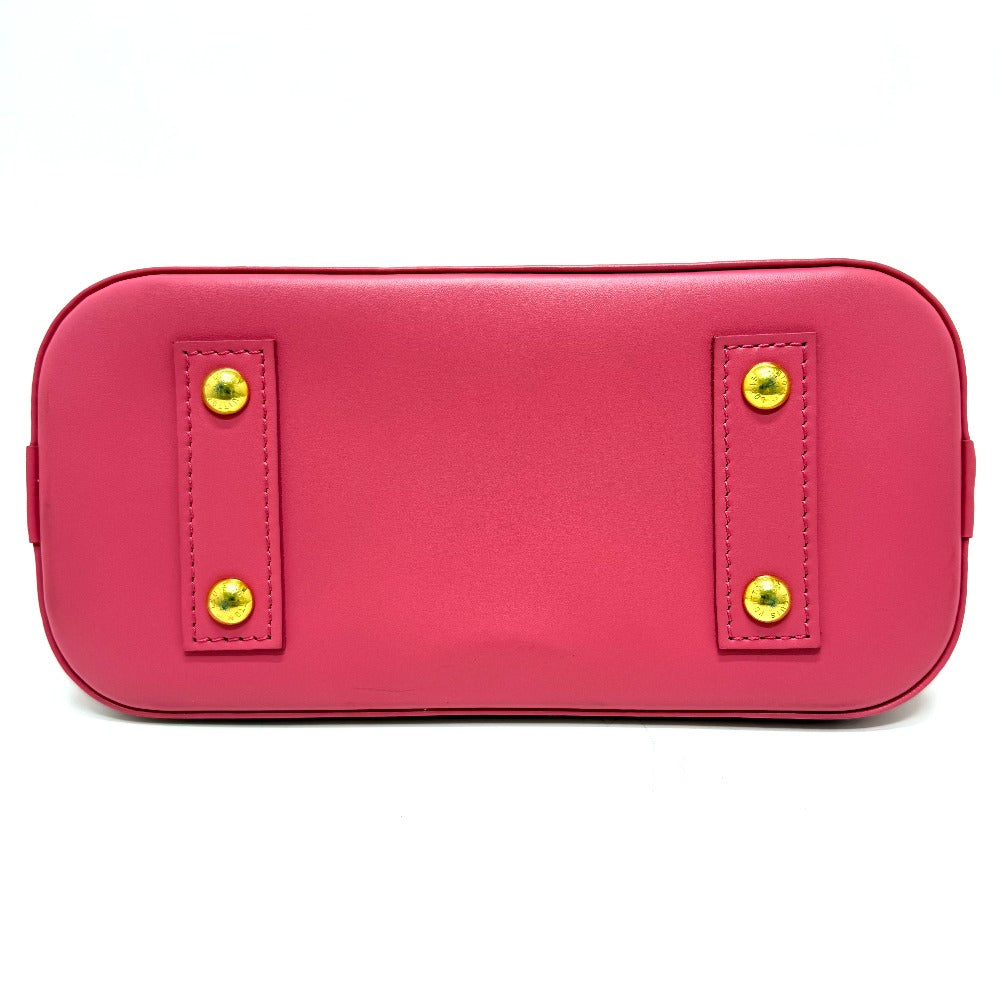 LOUIS VUITTON M22878 LV Broderie Anglaise Alma BB 2-Way Leather Handbag, Women's, Pink