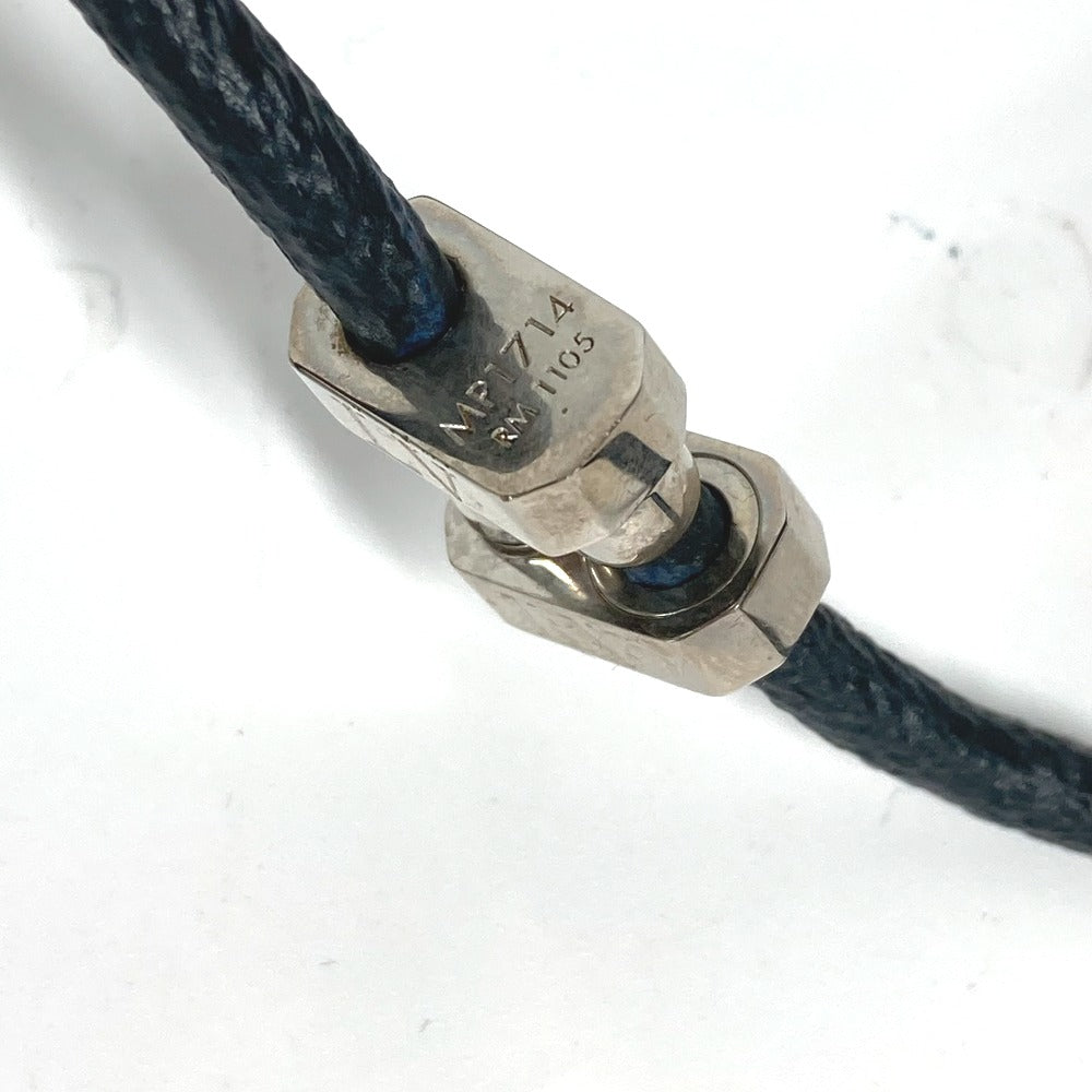 LOUIS VUITTON MP1714 モノグラムエクリプス ネックレス アクセサリー 2重ブレスレット チョーカー モノグラムエクリプスキャンバス レディース ネイビー