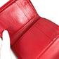 LOUIS VUITTON M62317 モノグラム ヴェルニ ポルトフォイユ・ヴィクトリーヌ コンパクトウォレット ラインストーン 3つ折り財布 モノグラムヴェルニ レディース レッド