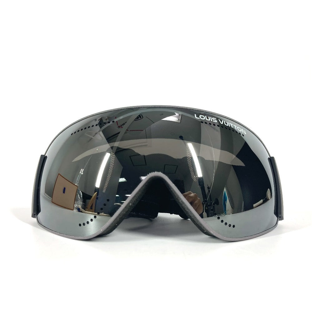 LOUIS VUITTON Ski/Snowboard Goggles, Eyeglasses, Eyewear, Sunglasses, Plastic, Men's, Black