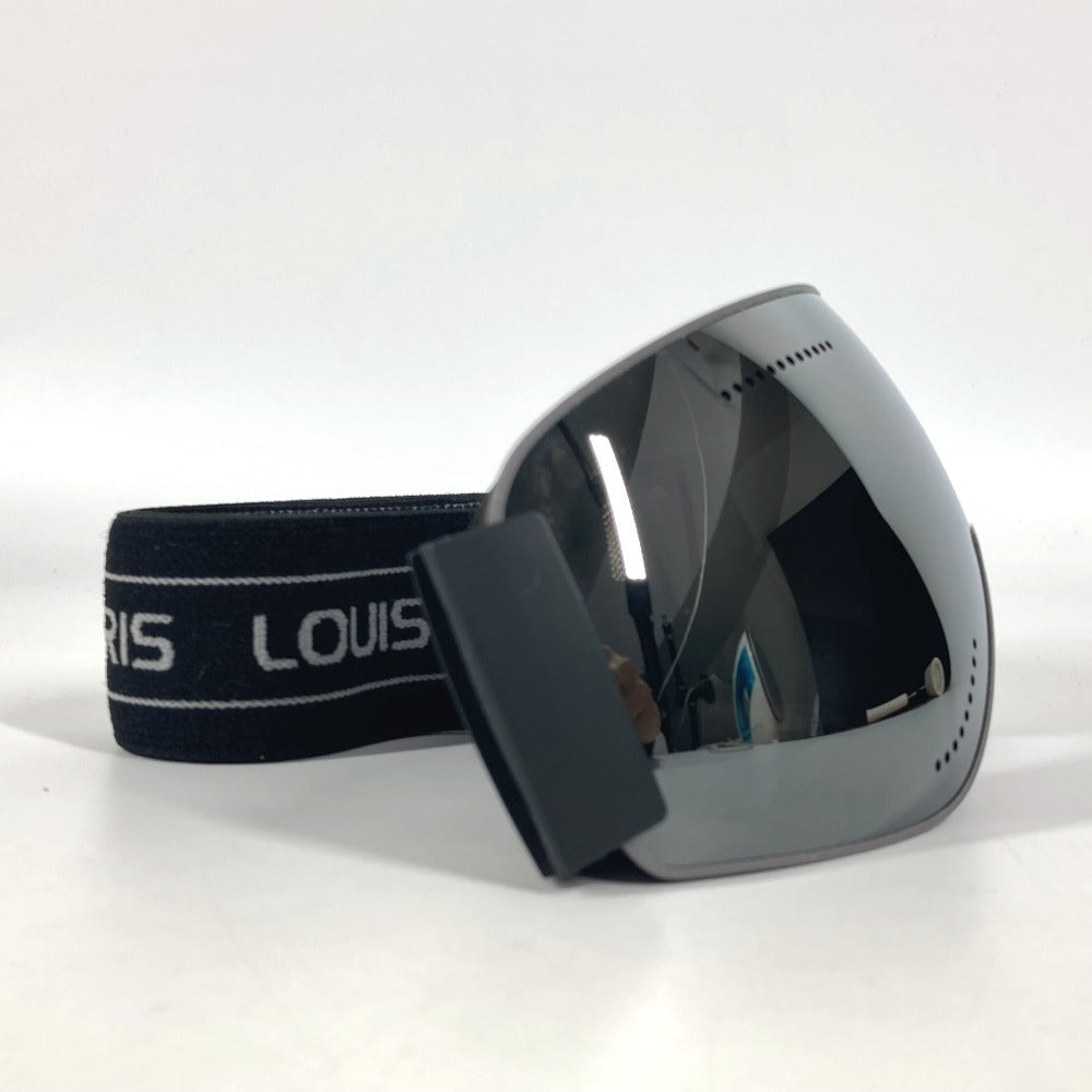 LOUIS VUITTON Ski/Snowboard Goggles, Eyeglasses, Eyewear, Sunglasses, Plastic, Men's, Black