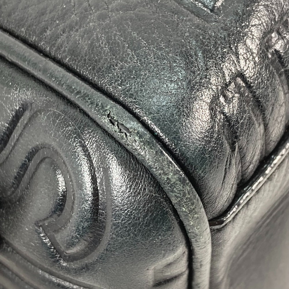 LOUIS VUITTON M95814 2008年限定 モノグラム スピーディ・ミニ20 2WAYバッグ ショルダーバッグ カバン ハンドバッグ レザー レディース ブラック