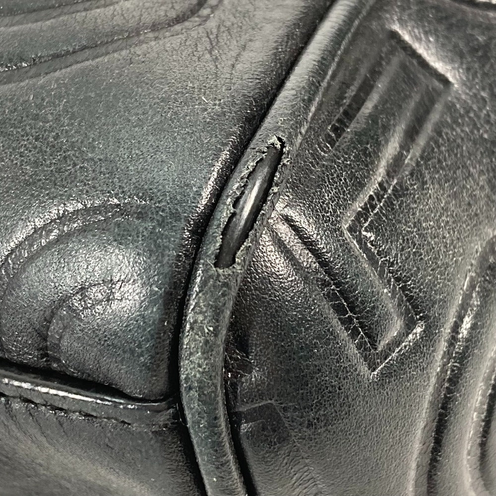 LOUIS VUITTON M95814 2008年限定 モノグラム スピーディ・ミニ20 2WAYバッグ ショルダーバッグ カバン ハンドバッグ レザー レディース ブラック