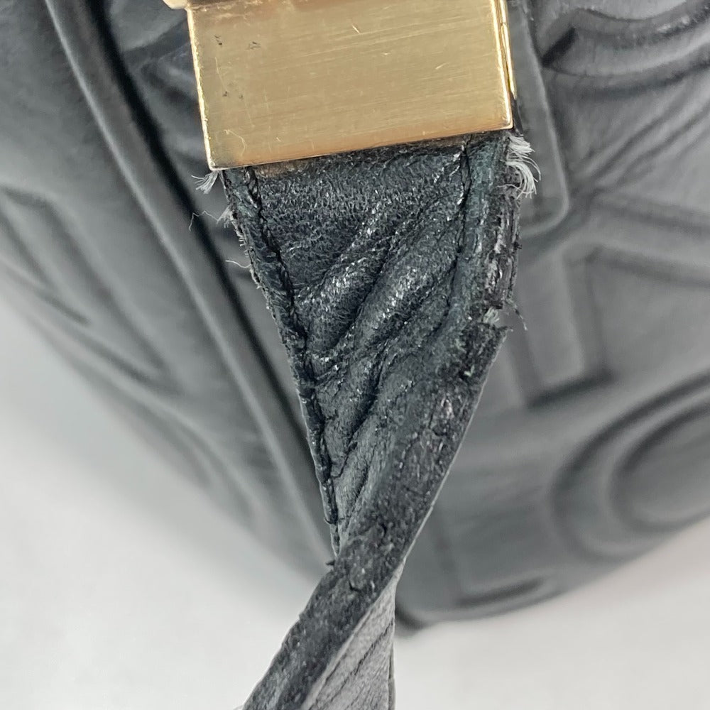 LOUIS VUITTON M95814 2008年限定 モノグラム スピーディ・ミニ20 2WAYバッグ ショルダーバッグ カバン ハンドバッグ レザー レディース ブラック