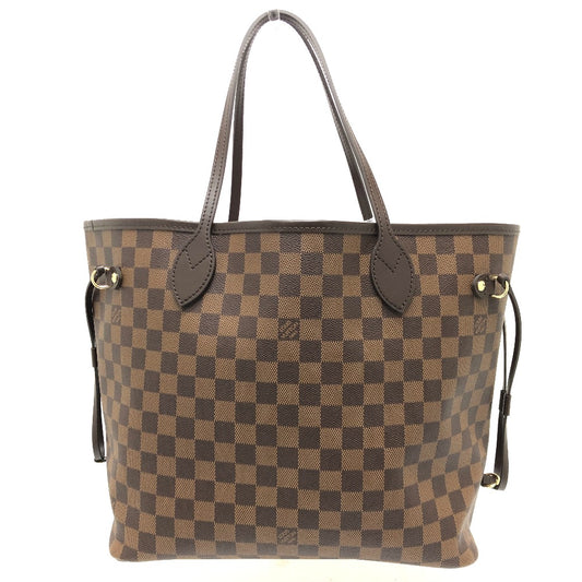 LOUIS VUITTON N40599 ネヴァーフル MM トートバック カバン バック 肩掛けバック トートバッグ ダミエキャンバス レディース エベヌ ブラウン