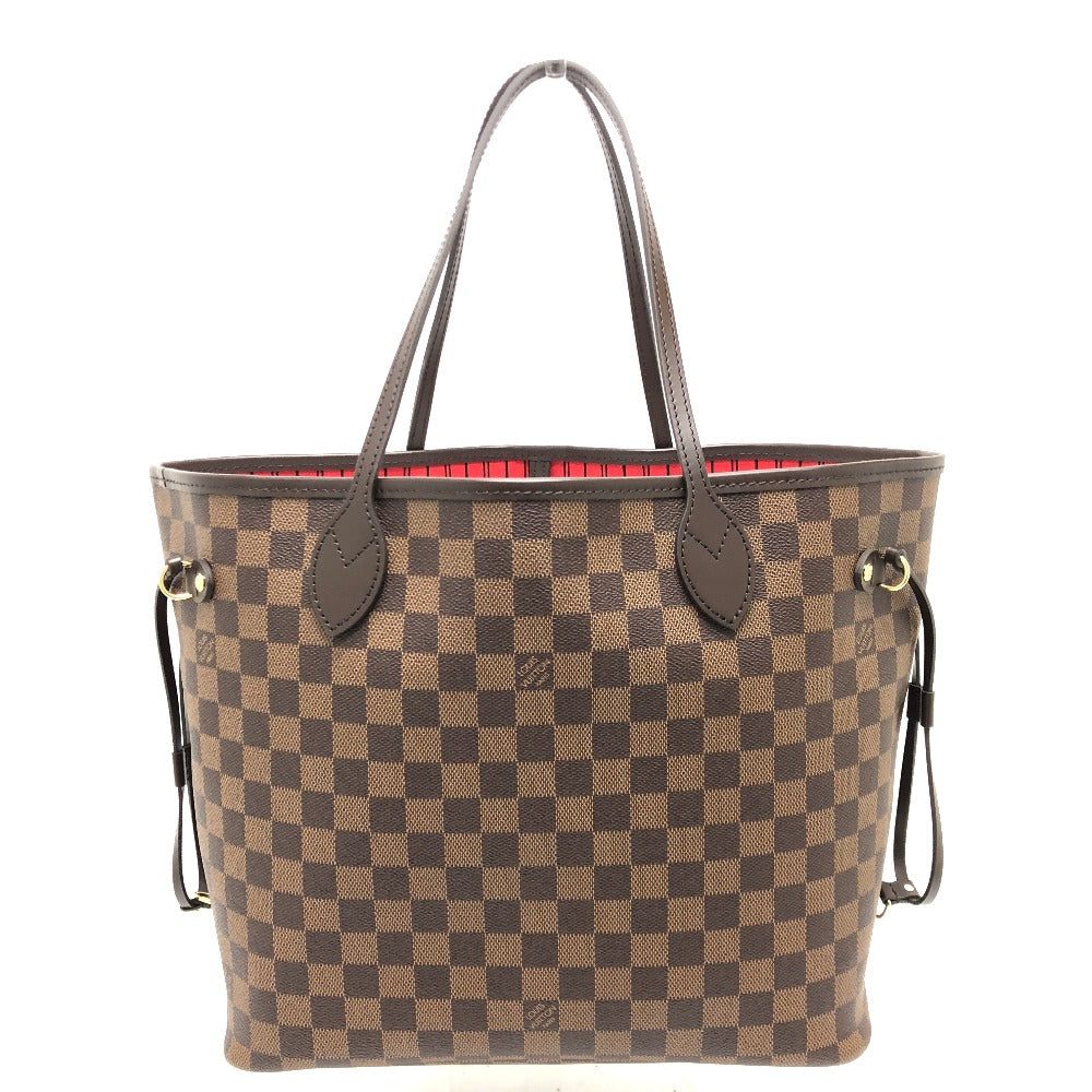 LOUIS VUITTON N40599 ネヴァーフル MM トートバック カバン バック 肩掛けバック トートバッグ ダミエキャンバス レディース エベヌ ブラウン