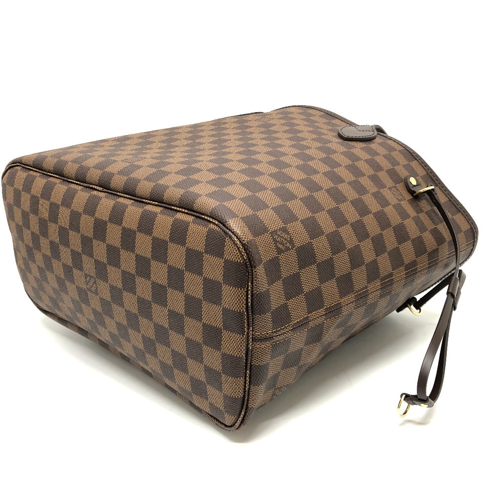 LOUIS VUITTON N40599 ネヴァーフル MM トートバック カバン バック 肩掛けバック トートバッグ ダミエキャンバス レディース エベヌ ブラウン