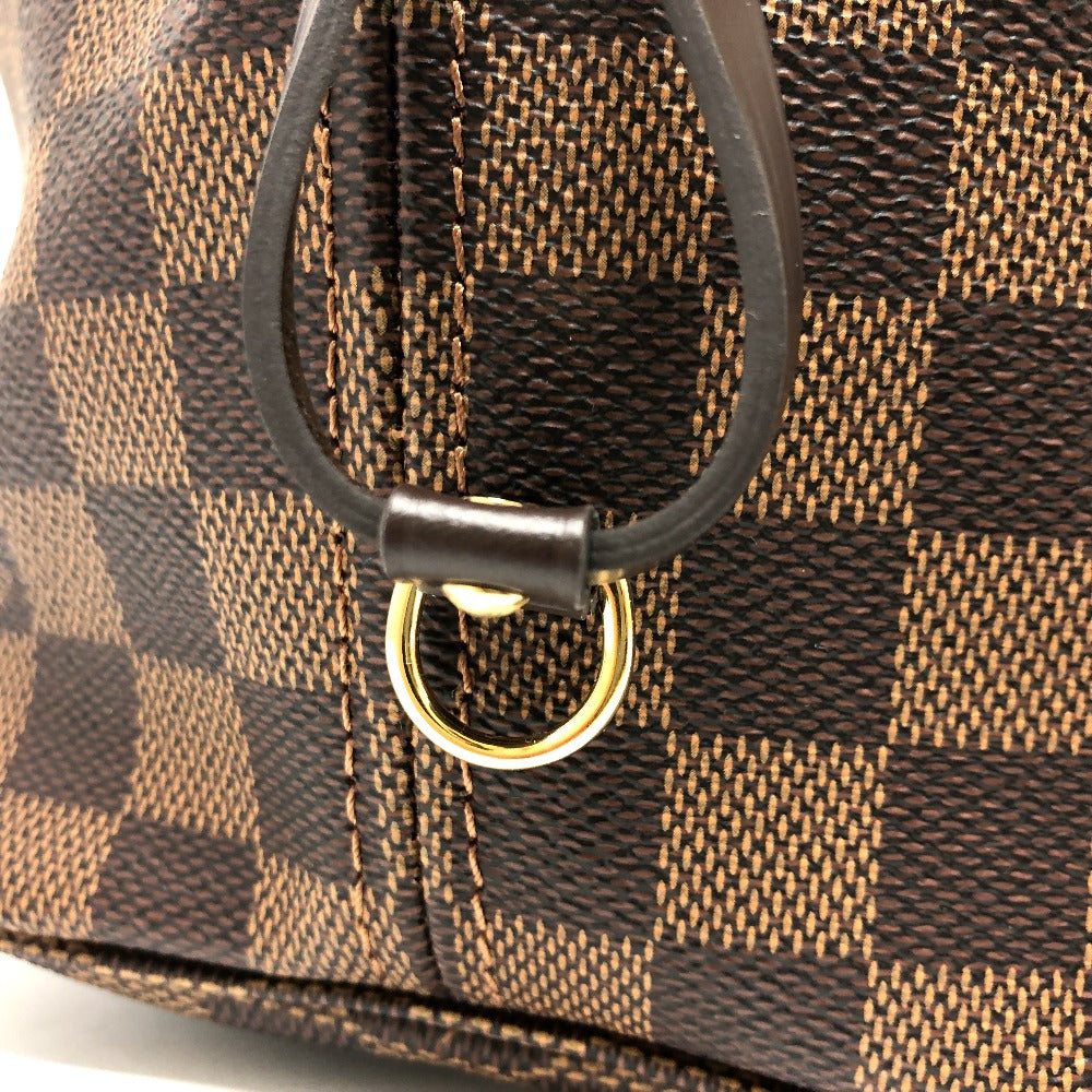 LOUIS VUITTON N40599 ネヴァーフル MM トートバック カバン バック 肩掛けバック トートバッグ ダミエキャンバス レディース エベヌ ブラウン