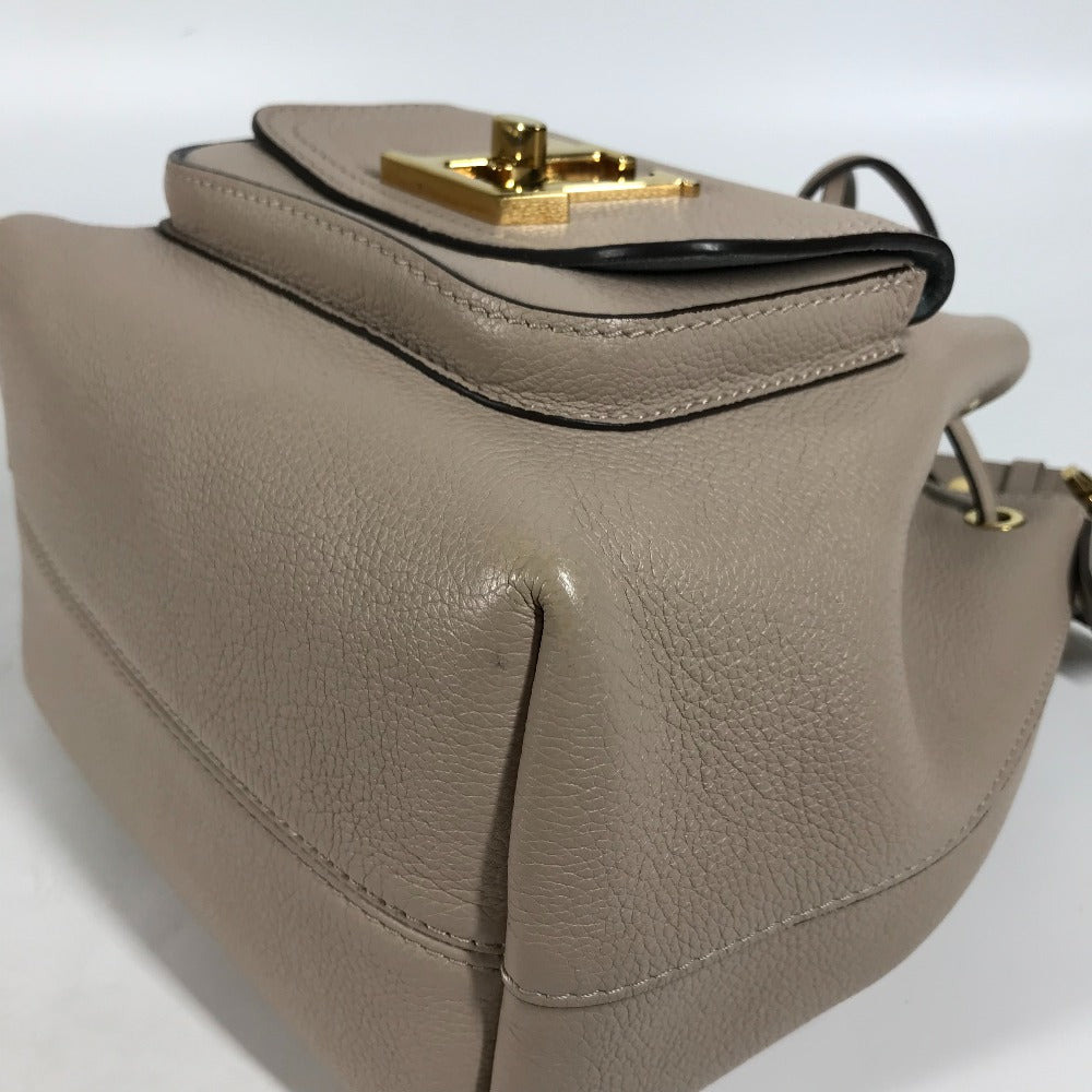 LOUIS VUITTON M57688 ハンドバッグ ロックミー バケットNV 2WAYバッグ 巾着 斜め掛け ショルダーバッグ レザー レディース サンドベージュ ベージュ