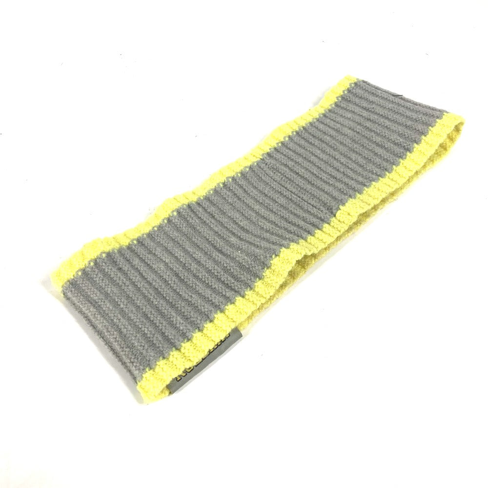 LOUIS VUITTON MP2149 フルオルイ ヘッドバンド ヘアアクセサリー ヘッドバンド ヘアバンド ウール ユニセックス イエロー - brandshop-reference