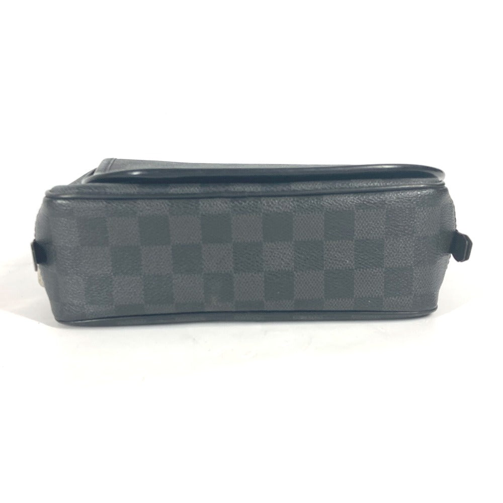LOUIS VUITTON N41419 ダミエグラフィット トゥルース・サスペンダブル フラップ マルチポーチ ポーチ ダミエグラフィットキャンバス メンズ ブラック