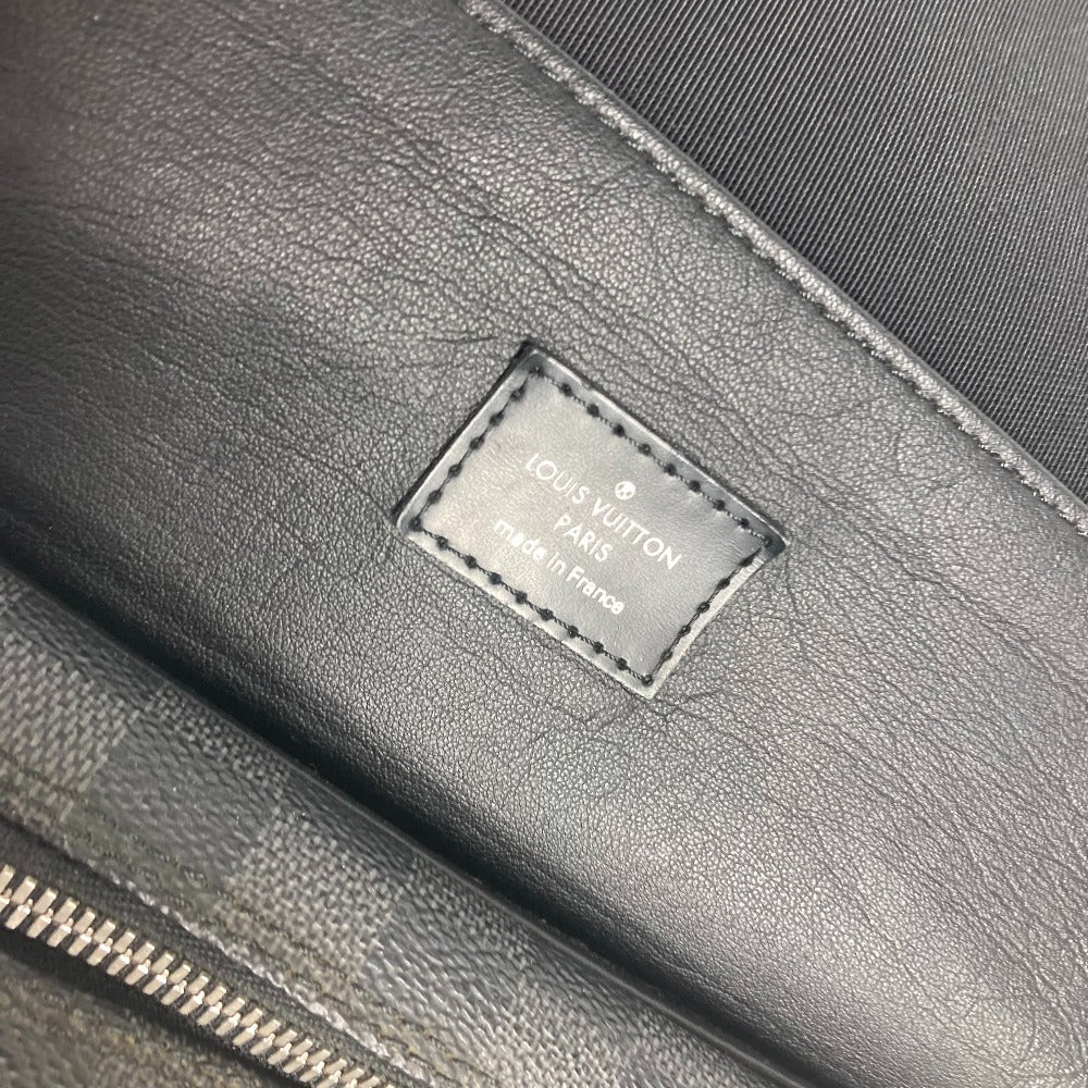 LOUIS VUITTON N41419 ダミエグラフィット トゥルース・サスペンダブル フラップ マルチポーチ ポーチ ダミエグラフィットキャンバス メンズ ブラック
