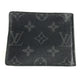 LOUIS VUITTON M62480 モノグラムエクリプス ポルトフォイユパンス 札入れ コンパクトウォレット マネークリップ付き 2つ折り財布 モノグラムエクリプスキャンバス メンズ ブラック