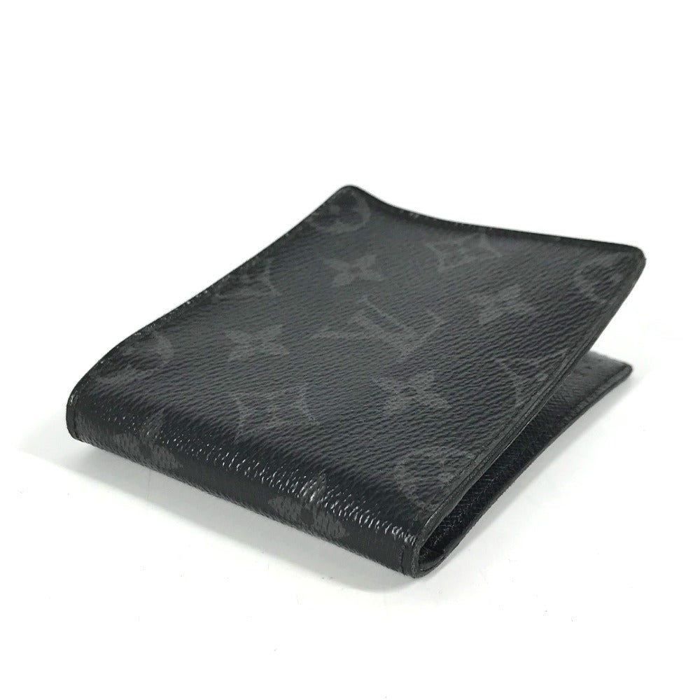 LOUIS VUITTON M62480 モノグラムエクリプス ポルトフォイユパンス 札入れ コンパクトウォレット マネークリップ付き 2つ折り財布 モノグラムエクリプスキャンバス メンズ ブラック