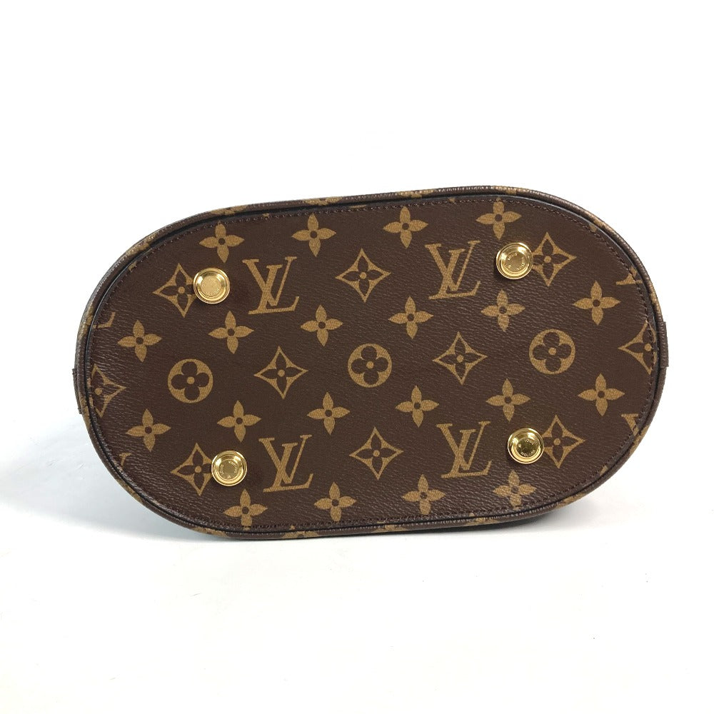 LOUIS VUITTON M44111 モノグラム トレサージュ・トート カバン ショルダーバッグ 肩掛け 2WAY トートバッグ モノグラムキャンバス レディース ブラウン