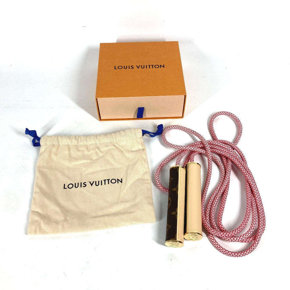 LOUIS VUITTON GI0748 スポーツ モノグラム コルド ア ソテ 縄跳び ジャンプロープ ジャンピングロープ 雑貨 エピレザー レディース レッド