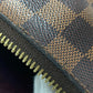 LOUIS VUITTON N41544 Damier Diane Crossbody Bucket Shoulder Bag in Damier Canvas, Brown, Women's