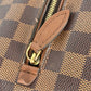 LOUIS VUITTON N41544 Damier Diane Crossbody Bucket Shoulder Bag in Damier Canvas, Brown, Women's