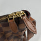 LOUIS VUITTON N41544 Damier Diane Crossbody Bucket Shoulder Bag in Damier Canvas, Brown, Women's