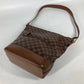 LOUIS VUITTON N41544 Damier Diane Crossbody Bucket Shoulder Bag in Damier Canvas, Brown, Women's