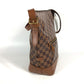 LOUIS VUITTON N41544 Damier Diane Crossbody Bucket Shoulder Bag in Damier Canvas, Brown, Women's