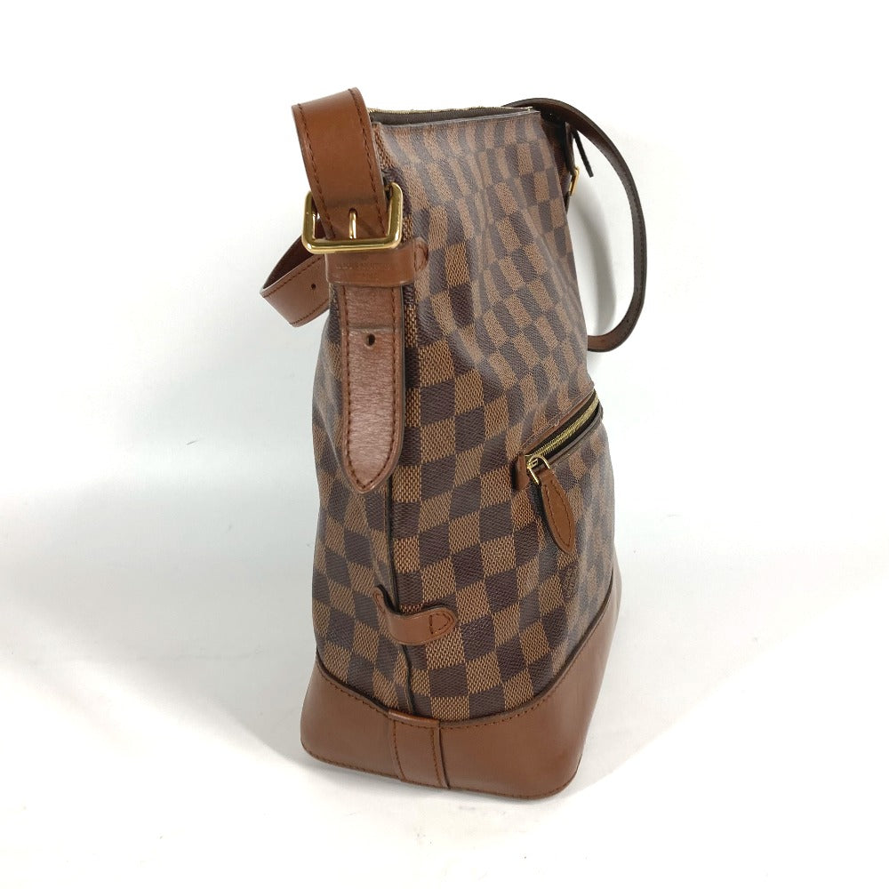 LOUIS VUITTON N41544 Damier Diane Crossbody Bucket Shoulder Bag in Damier Canvas, Brown, Women's