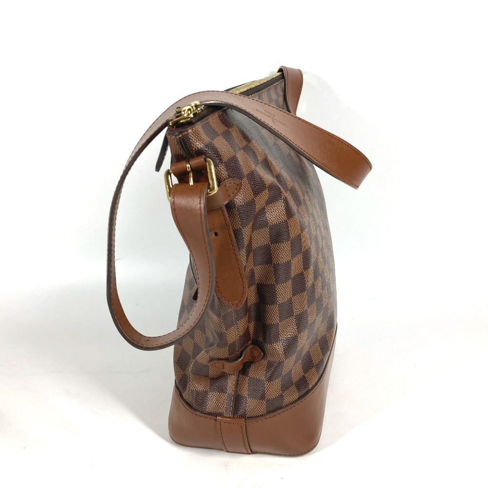 LOUIS VUITTON N41544 Damier Diane Crossbody Bucket Shoulder Bag in Damier Canvas, Brown, Women's