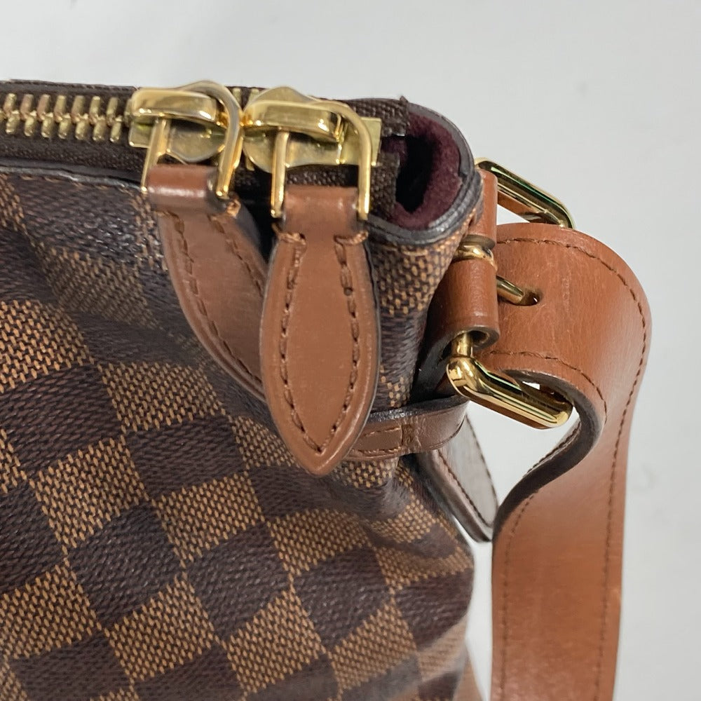 LOUIS VUITTON N41544 Damier Diane Crossbody Bucket Shoulder Bag in Damier Canvas, Brown, Women's