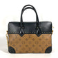 LOUIS VUITTON M43595 モノグラム リバース シティマル ミニボストンバッグ カバン チェーン ハンドバッグ モノグラムリバースキャンバス レディース ベージュ